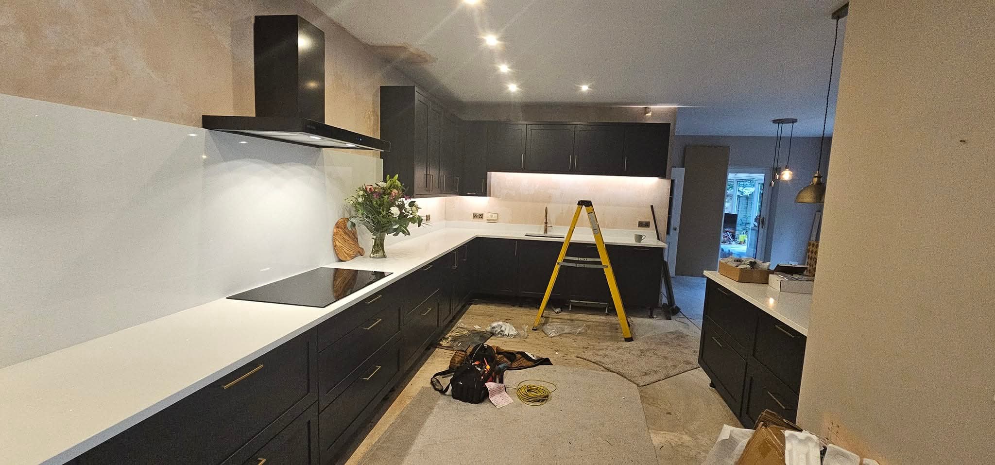 Kitchen light rewiring by RCD Electrical Installations — Sheffield electrician