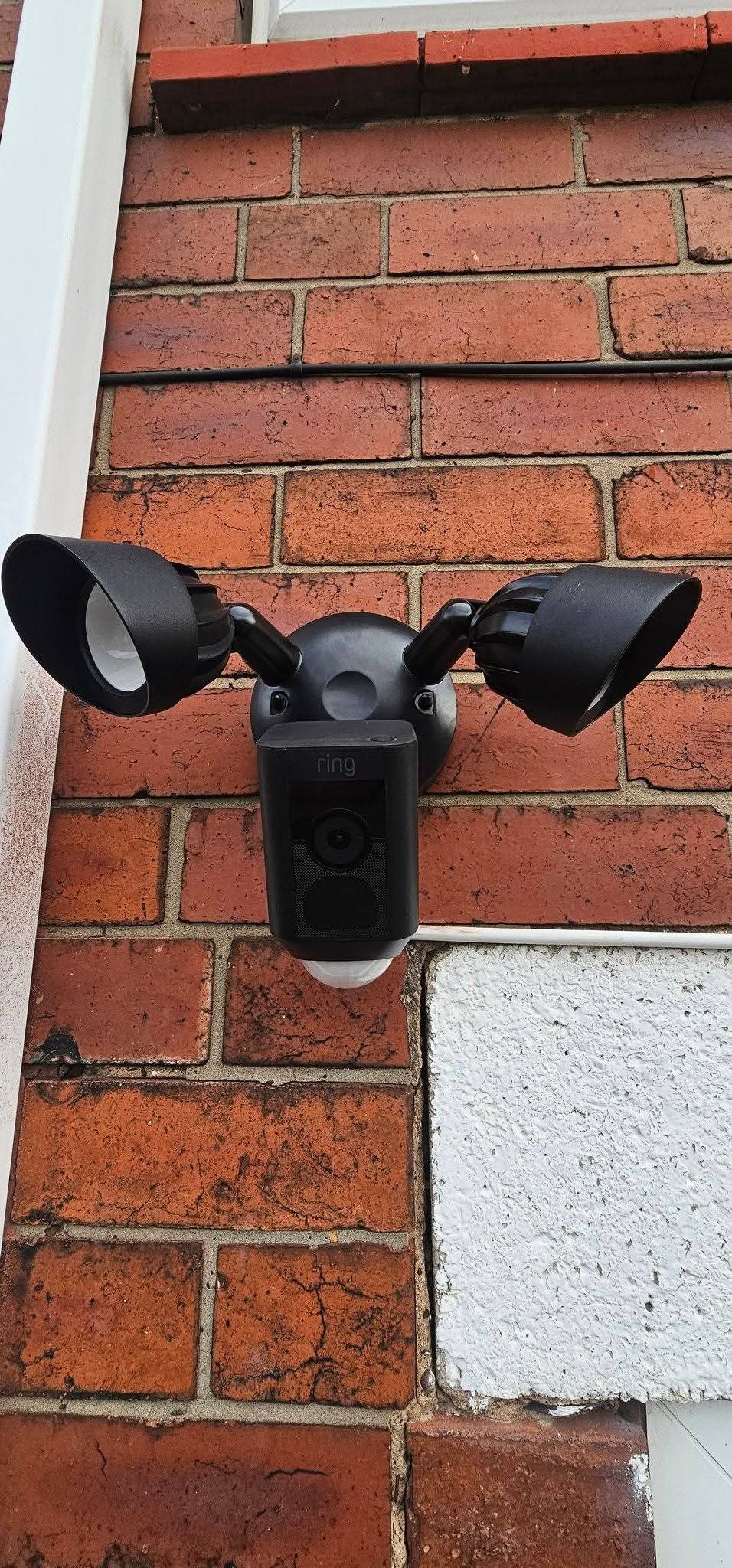 Ring camera and lighting installation by RCD Electrical Installations — Sheffield electrician